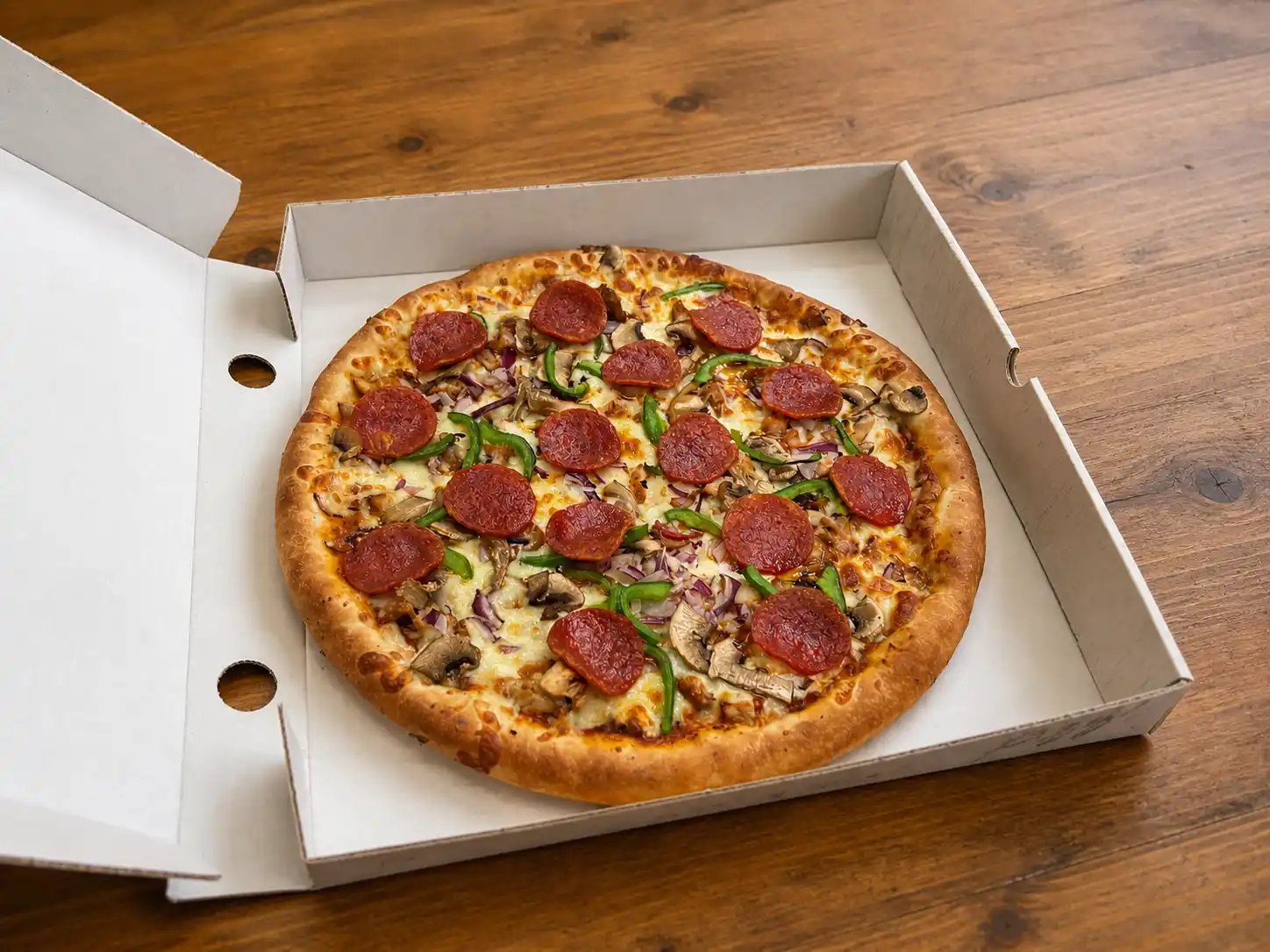 pepperoni supreme pizza