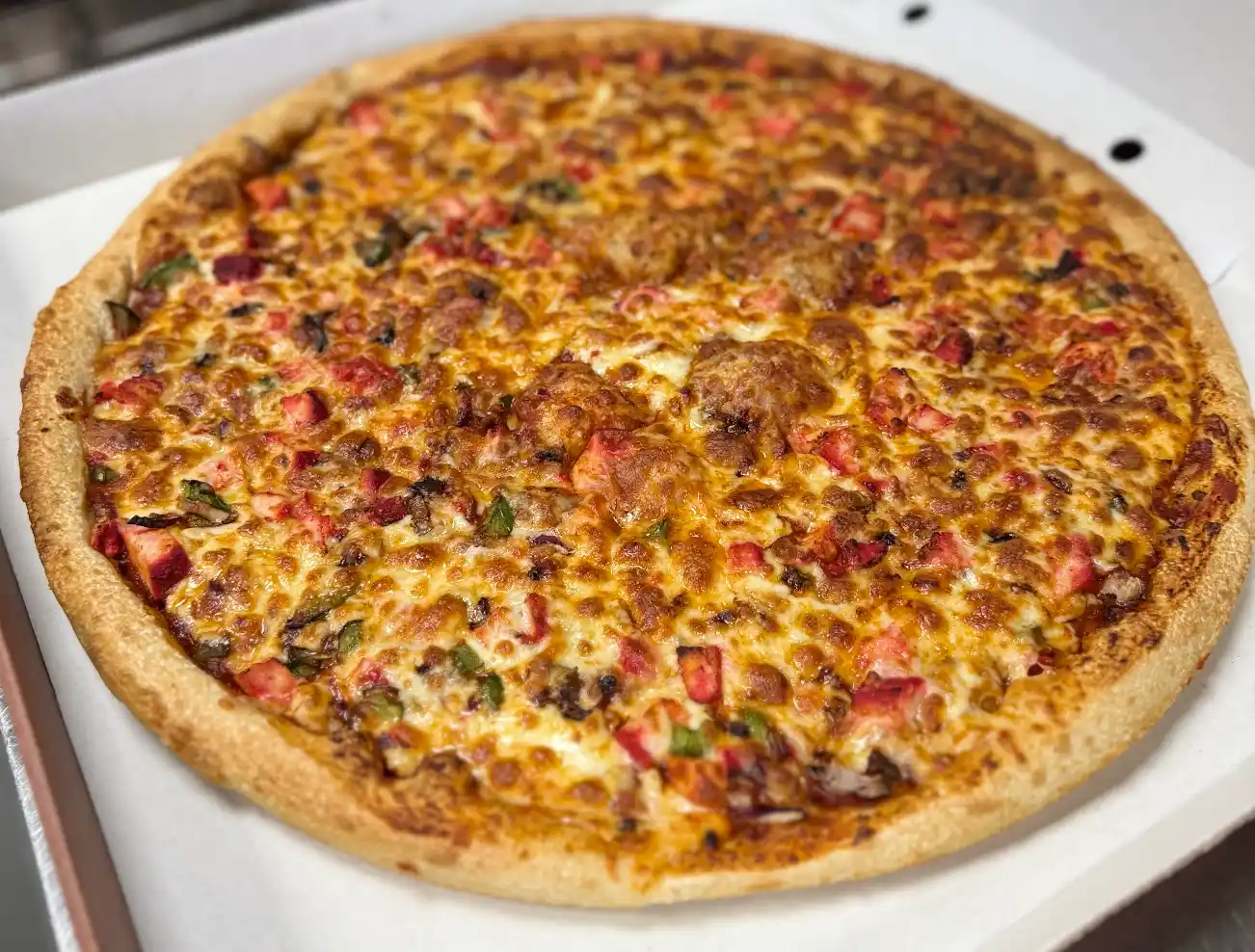 Mixed Grill Pizza