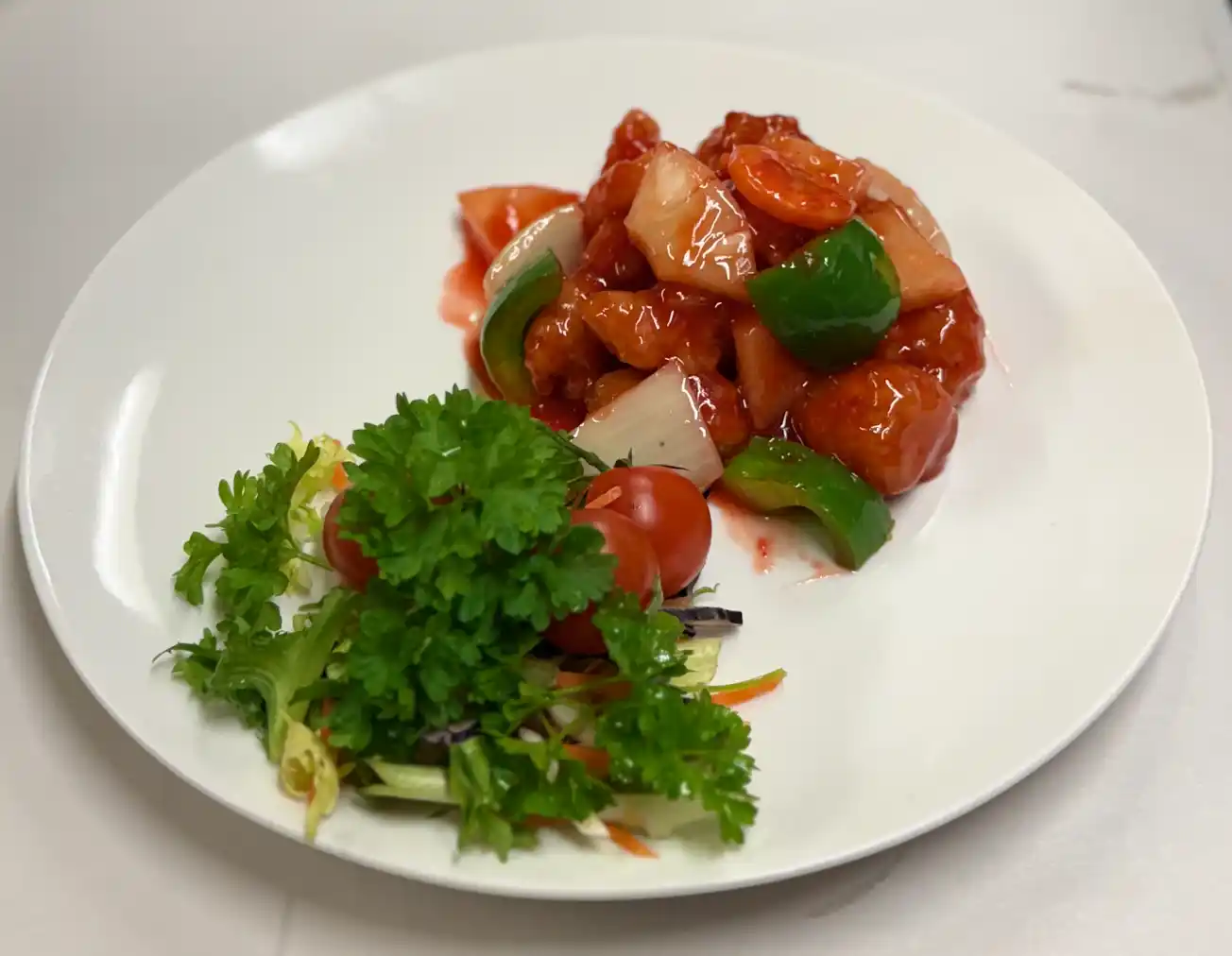 Sweet & Sour Chicken (Hong Kong Style)